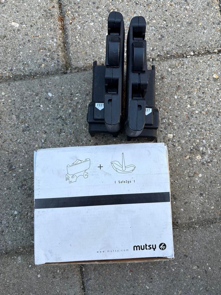 Mutsy adapter slider t.b.v. Safe2go autostoeltje, Kinderwagen, Nieuw, Ophalen of Verzenden, Mutsy