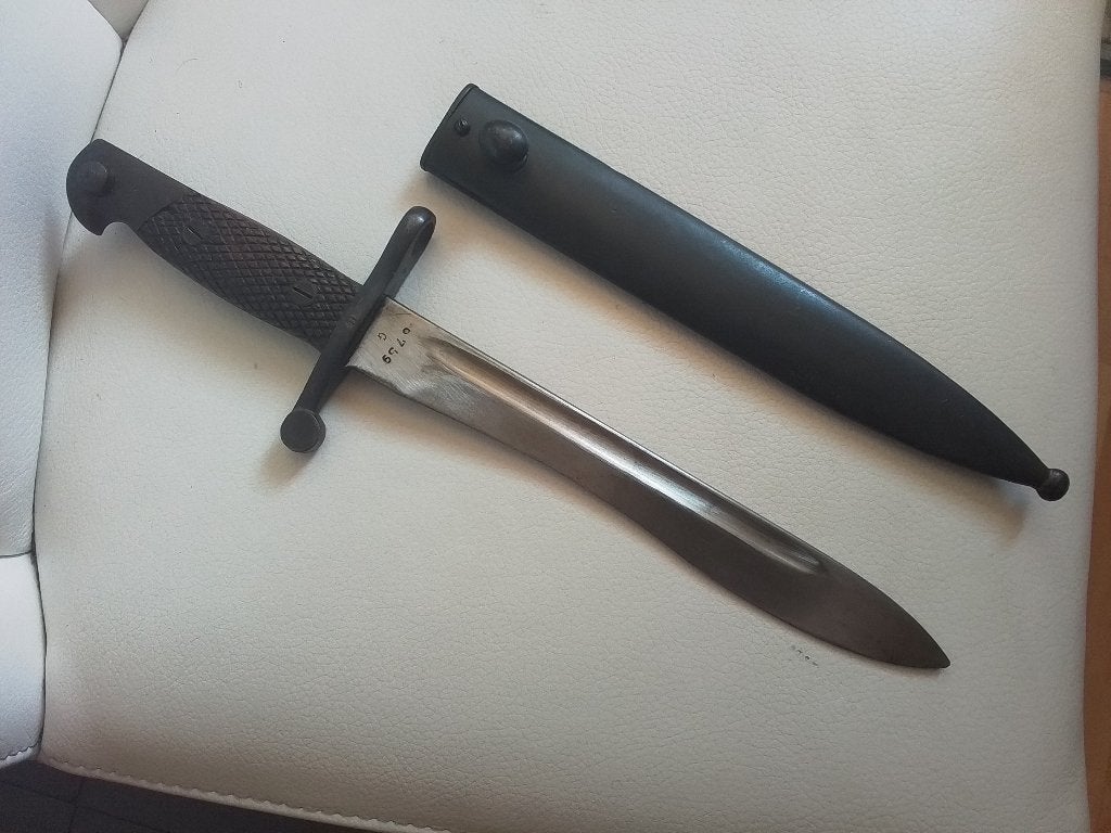 Bajonet, Ophalen of Verzenden, Landmacht, Nederland, Mes of Dolk