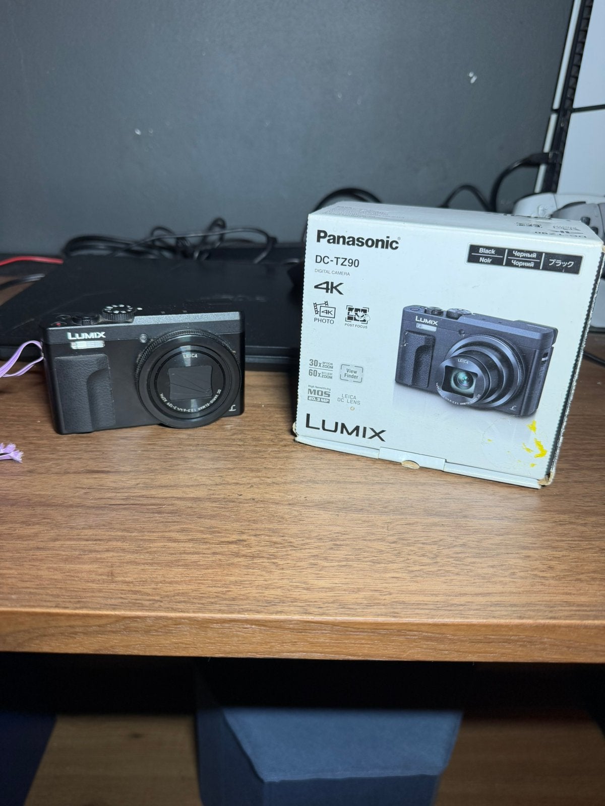Panasonic lumix DC-TZ90, Ophalen, Ingebouwde flitser, Zo goed als nieuw, 20 megapixels