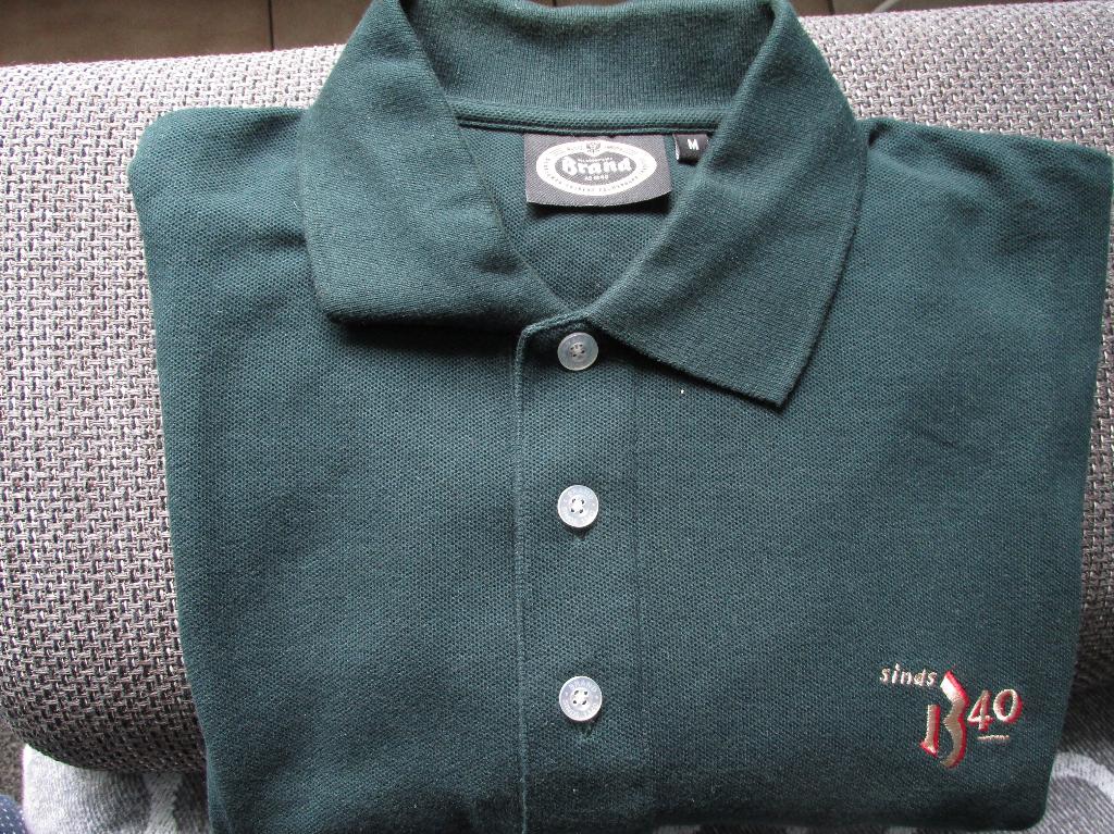 Brand Bier Vintage Polo Shirt's maat M en XL., Ophalen, Kleding, Brand