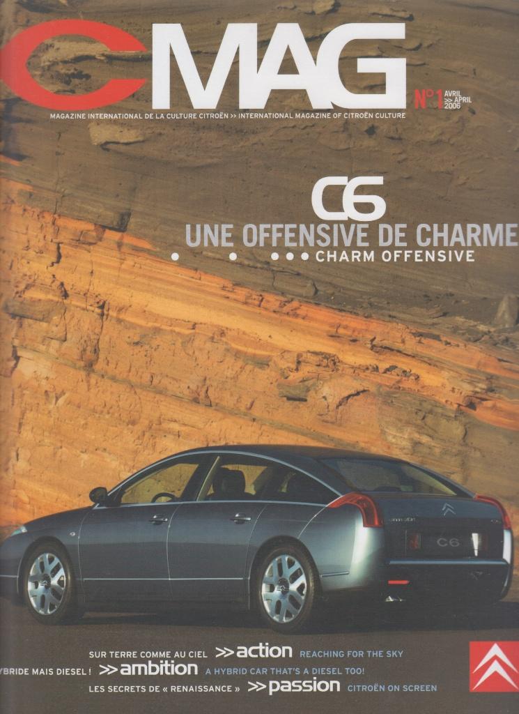 Citroën C-Mag magazine issue n1 april 2006, Boeken, Auto's | Boeken, Verzenden, Gelezen, Citroën