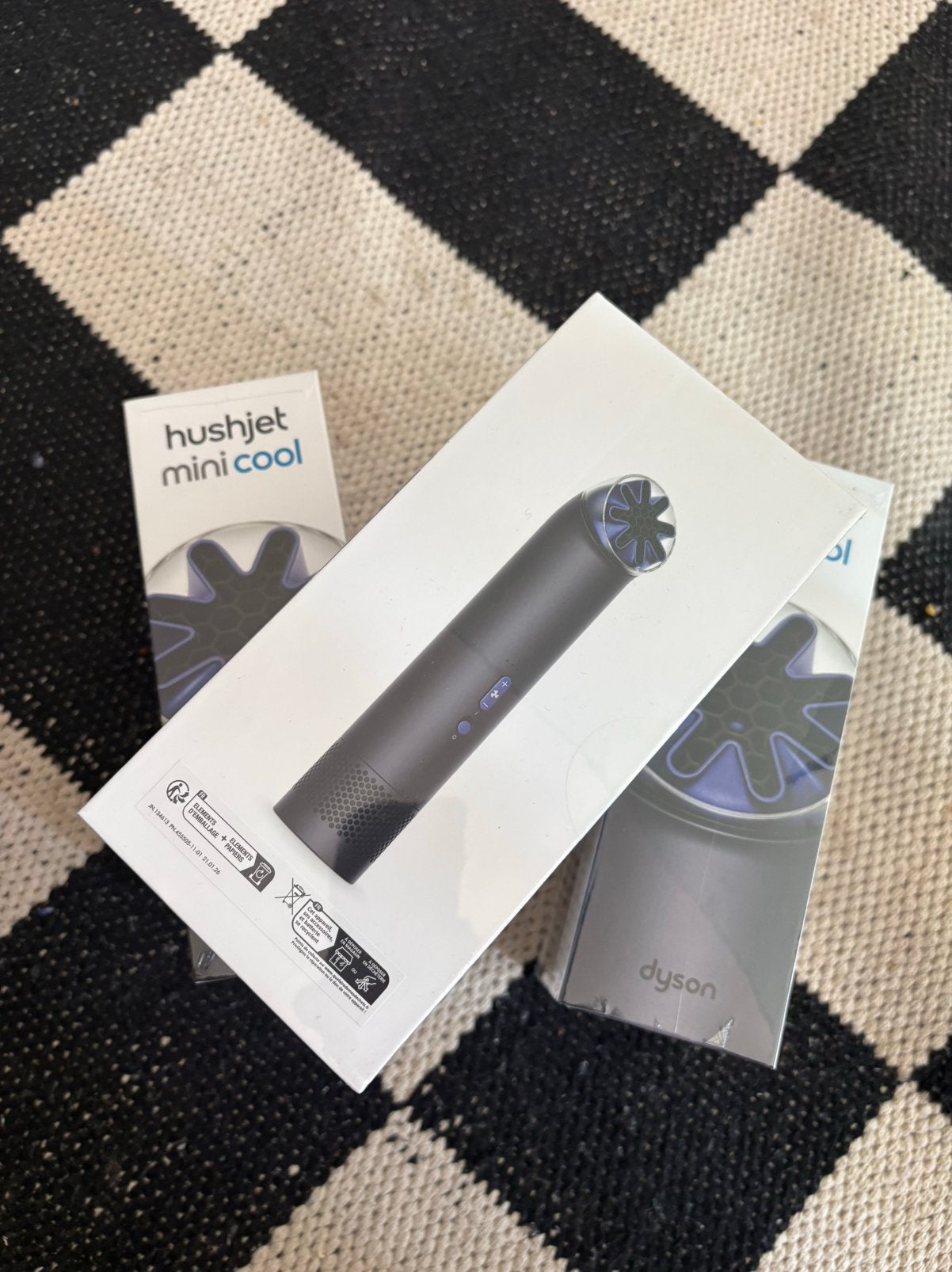 Dyson HushJet Mini Cool-ventilator (Inkt/kobalt), Ophalen of Verzenden, Nieuw, Overige