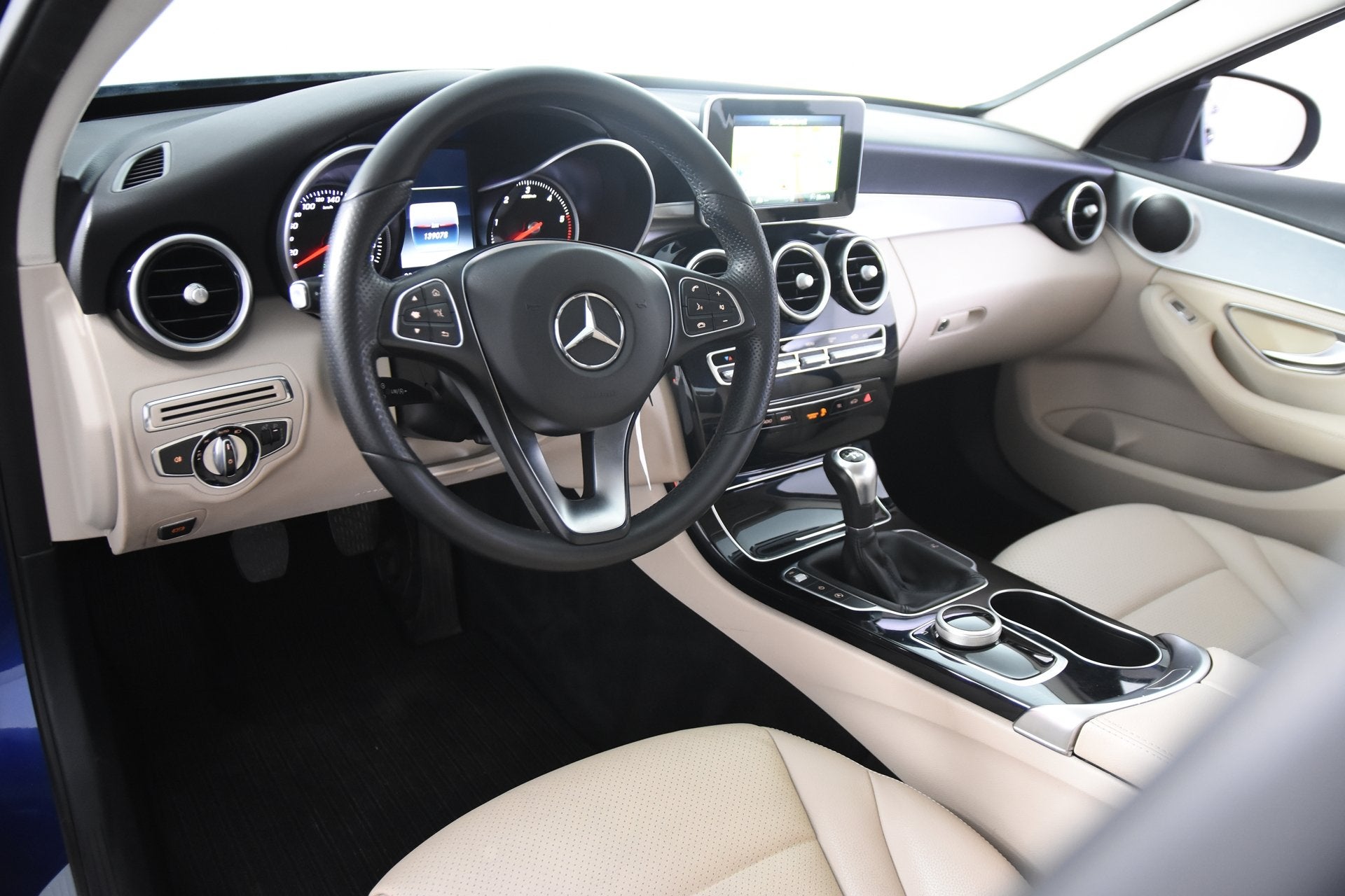 Mercedes-Benz C-Klasse 180 CDI *Leer*PDC*Elektrische stoelve, Auto's, 1385 kg, Achterwielaandrijving, Gebruikt, 4 cilinders
