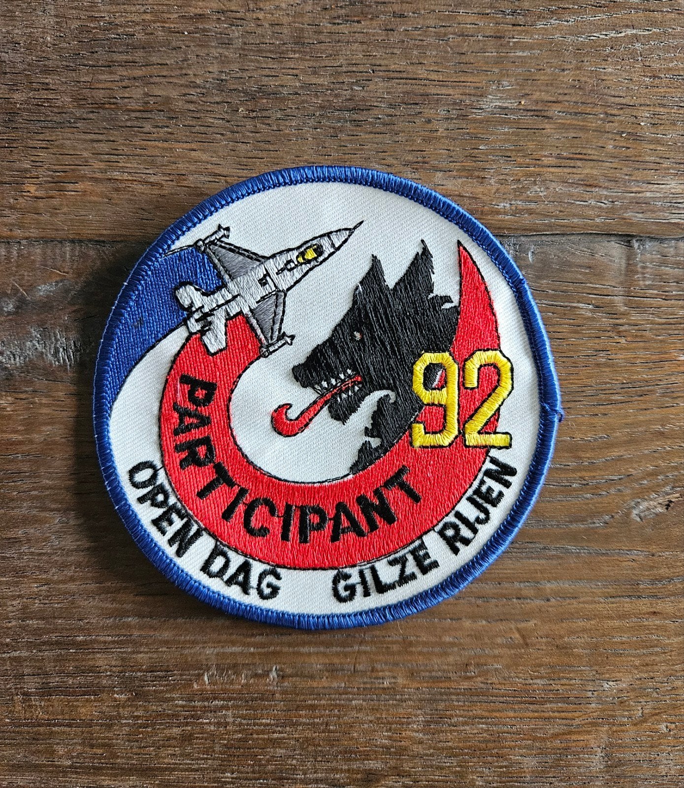 Open dagen GZR 92' RNLAF patch, Verzamelen, Ophalen of Verzenden, Zo goed als nieuw, Patch, Badge of Embleem