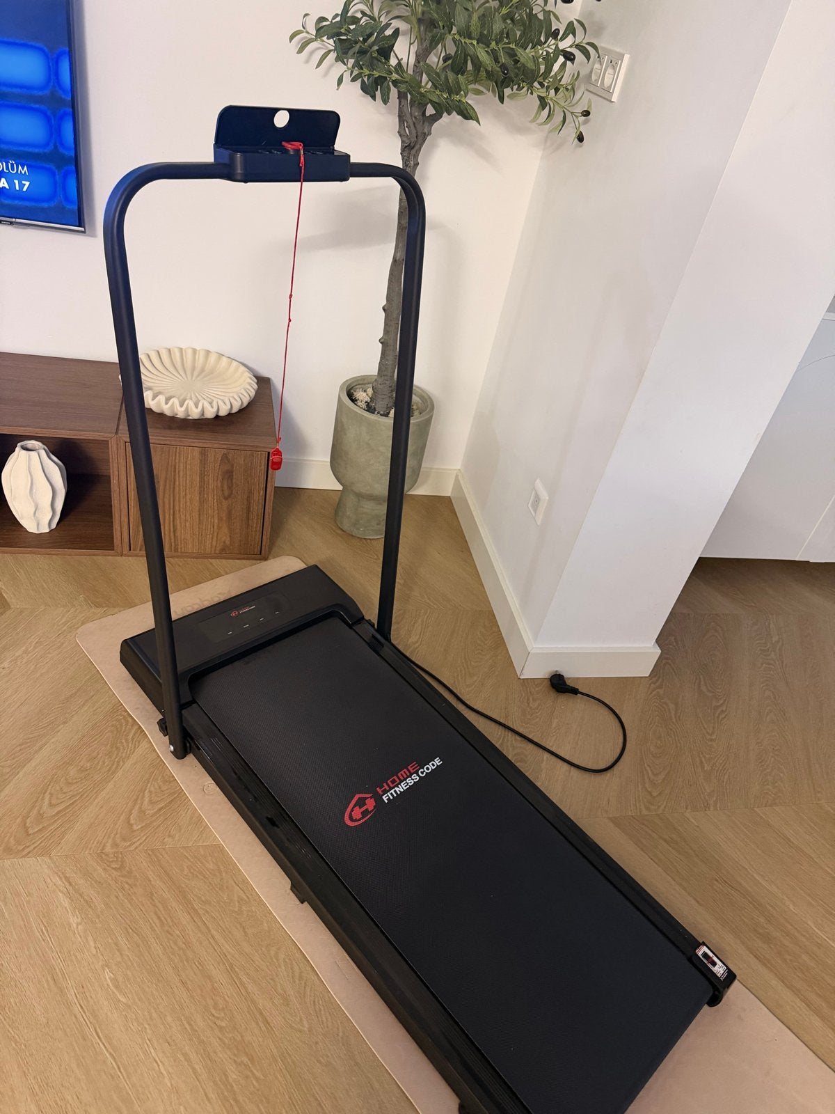 Home Fitness Code Loopband - Zo goed als nieuw, Ophalen, Zo goed als nieuw, Metaal, Loopband