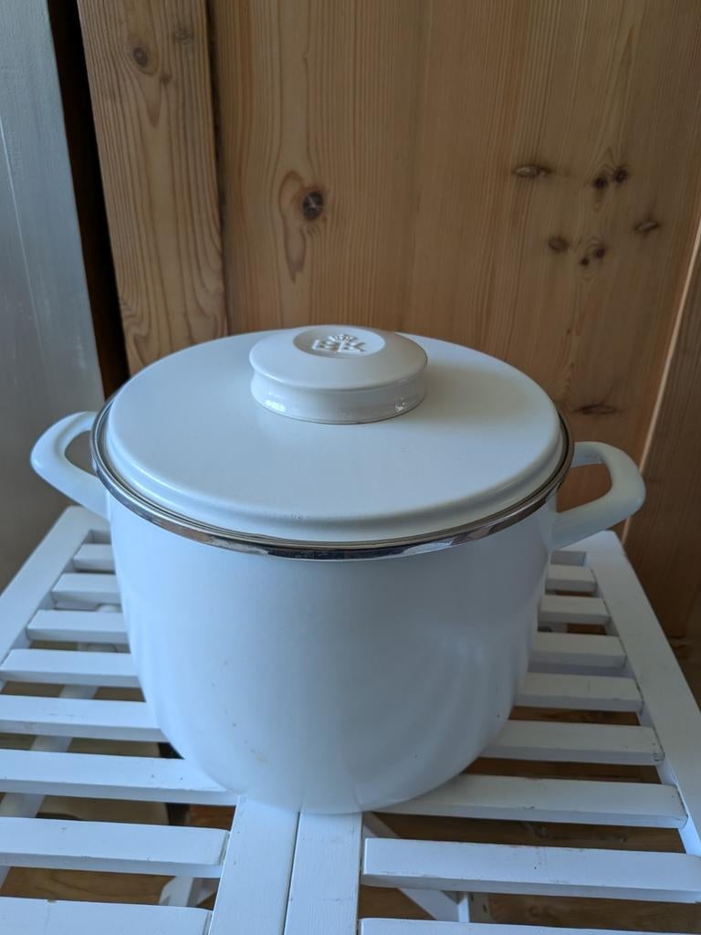BK soeppan - 25,5 cm breed, 19 cm hoog, Huis en Inrichting, Keuken | Potten en Pannen, Ophalen of Verzenden, Gebruikt, Overige materialen