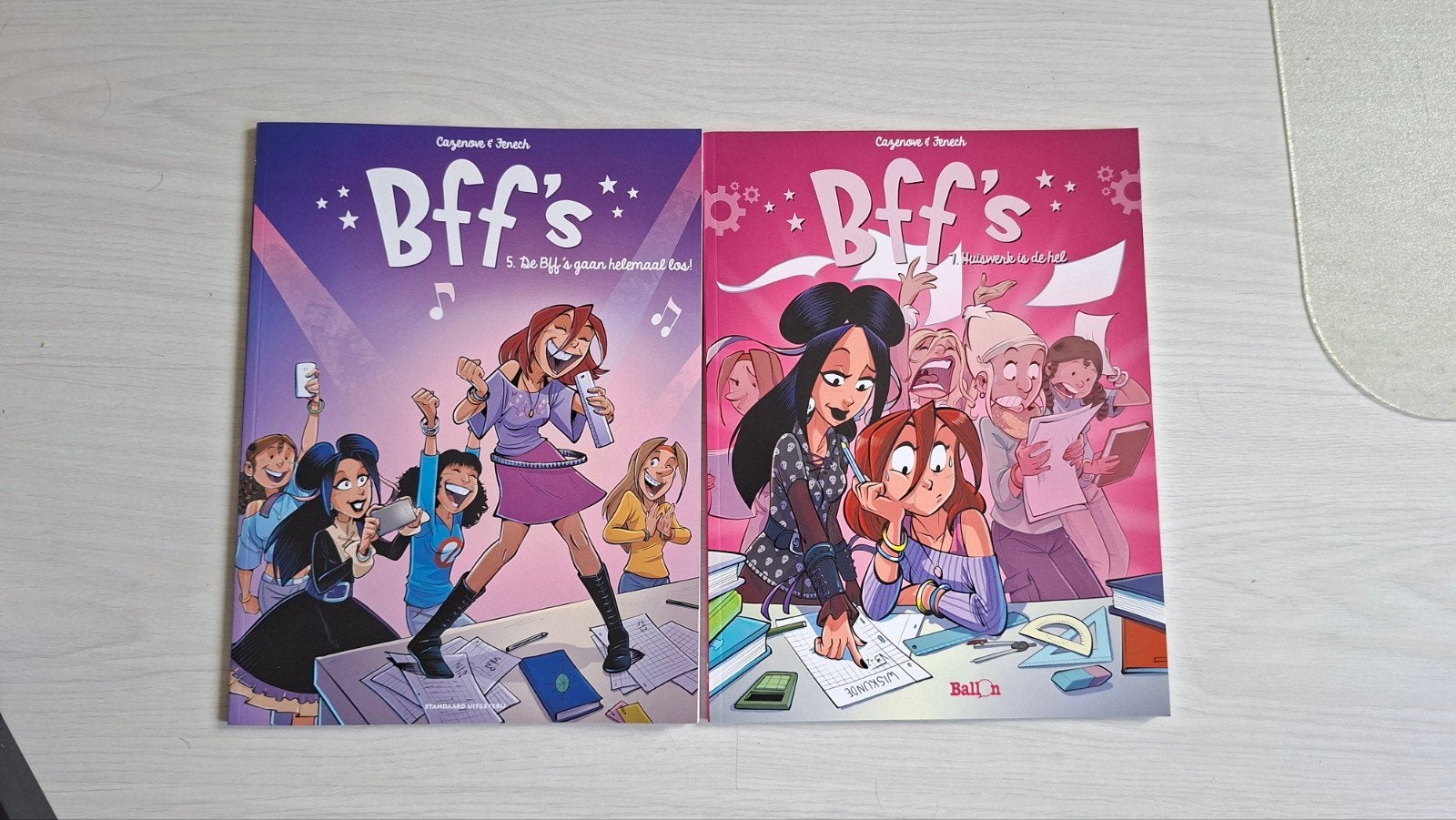 BFF's 2 stripboeken, Boeken, Meerdere stripboeken, Ophalen, Zo goed als nieuw