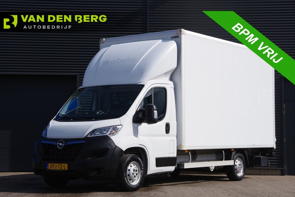 Opel Movano 2.2D 140 L3 BAKWAGEN, 1000KG LAADKLEP, ZIJDEUR,, Voorwielaandrijving, Stof, Gebruikt, Euro 6
