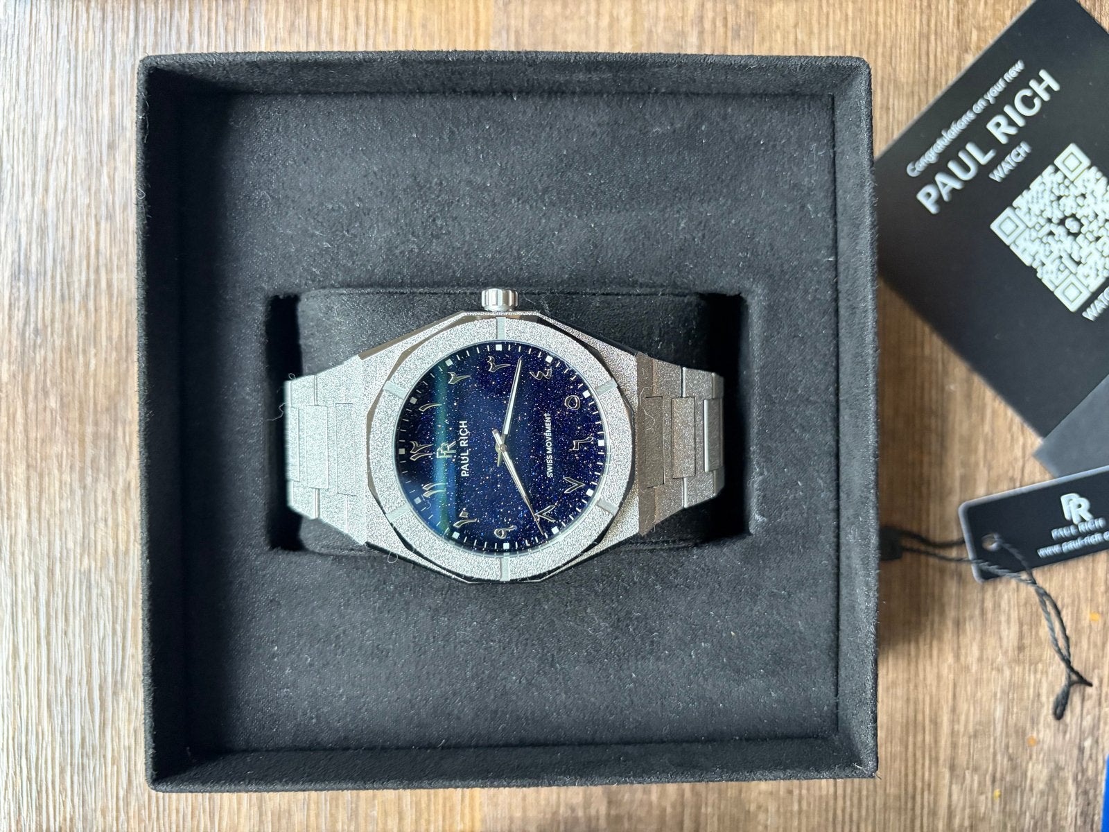 Paul Rich Frosted Star Dust II Silver Oasis Horloge Nieuw, Sieraden, Tassen en Uiterlijk, Horloges | Heren, Overige merken, Staal
