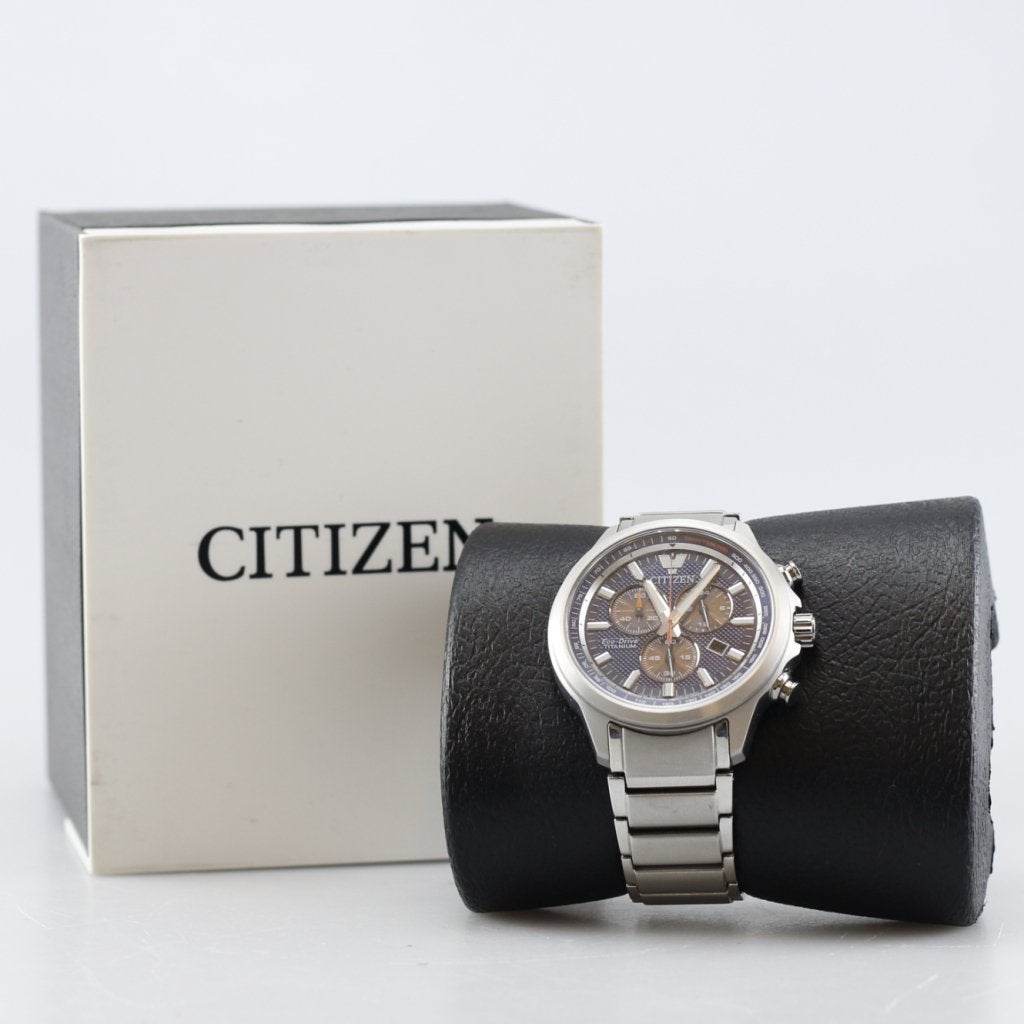 Citizen AT2471-58L Eco-drive Titanium Chronograph