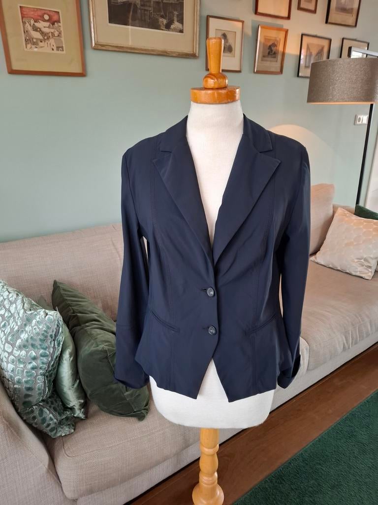 Jane Lushka blazer maat 40, Maat 38/40 (M), Blauw, Ophalen of Verzenden, Zo goed als nieuw