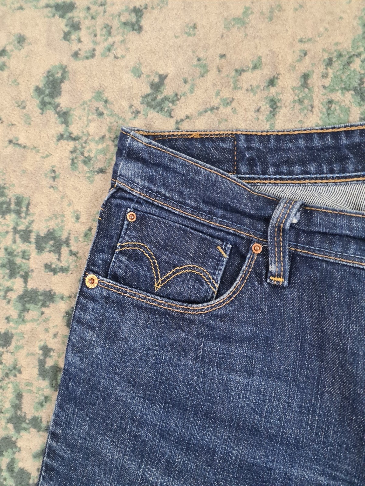 Levi's 627 straight Fit W30 L32 Dames Tulsi3032 Hig-rise, Blauw, Ophalen of Verzenden, Zo goed als nieuw, W30 - W32 (confectie 38/40)