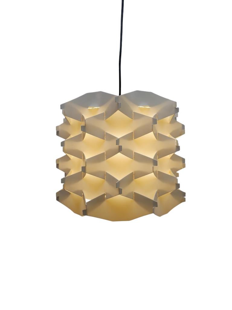 Cosmo space age hanglamp, Deens, Kunststof, Gebruikt, Rijksstraatweg 37 Wilp, Scandinavisch