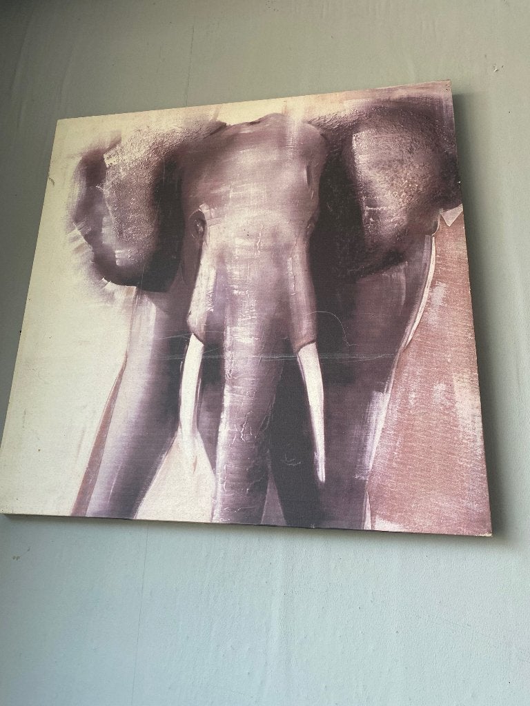 Canvas schilderij, Ophalen, 50 – 75, Gebruikt, Schilderij