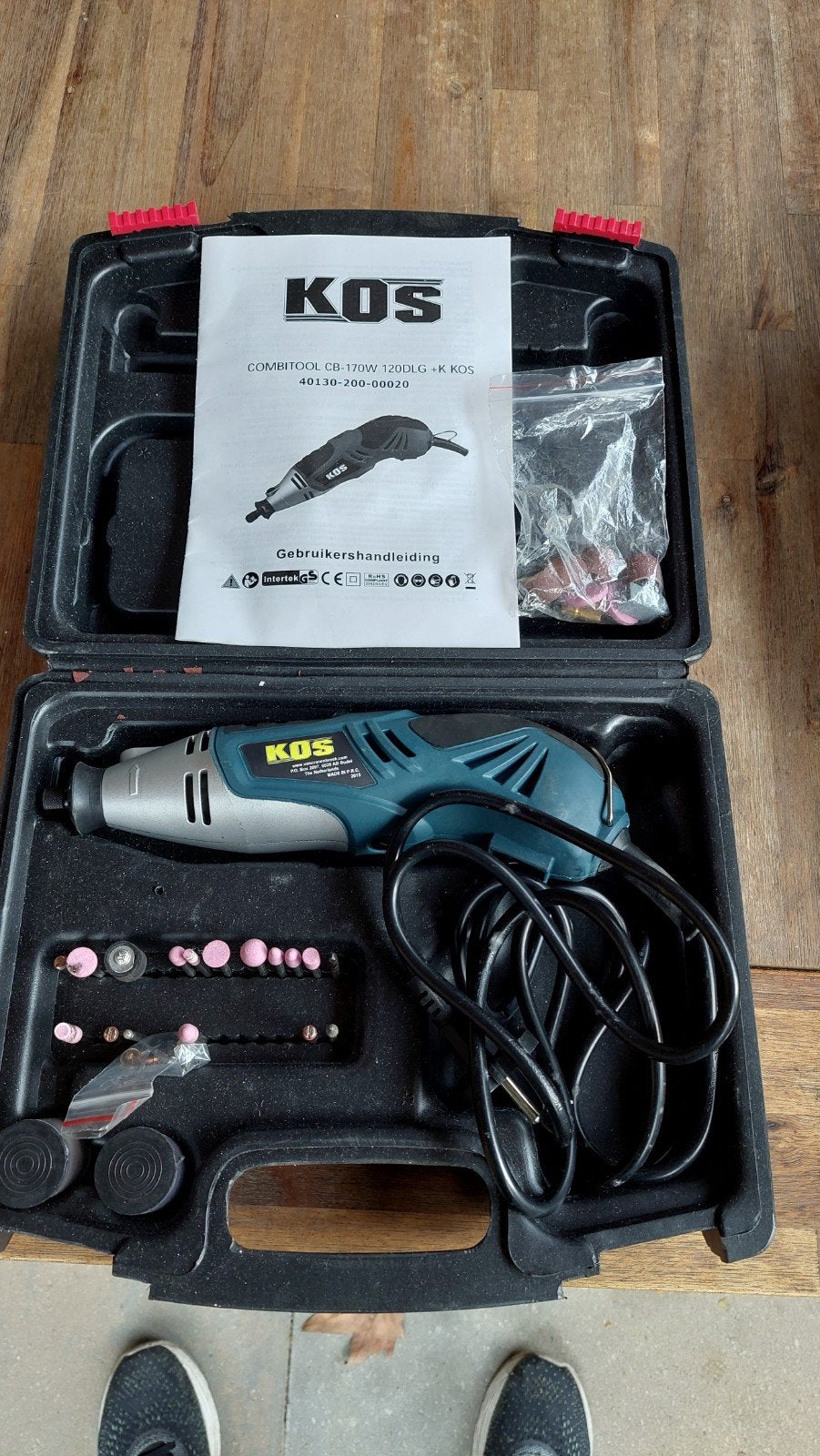 KOS CB 175W multitool dremel met accessoires, Ophalen, Gebruikt, Multitool, Overige merken