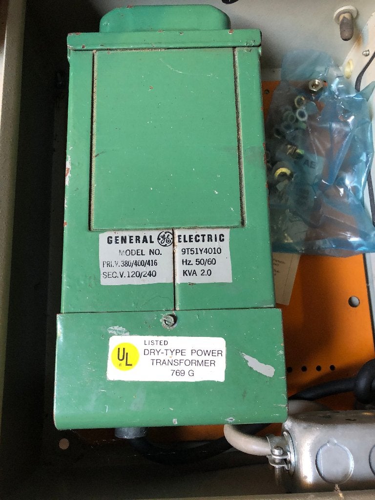 omvormer 120/240 General electric, Ophalen