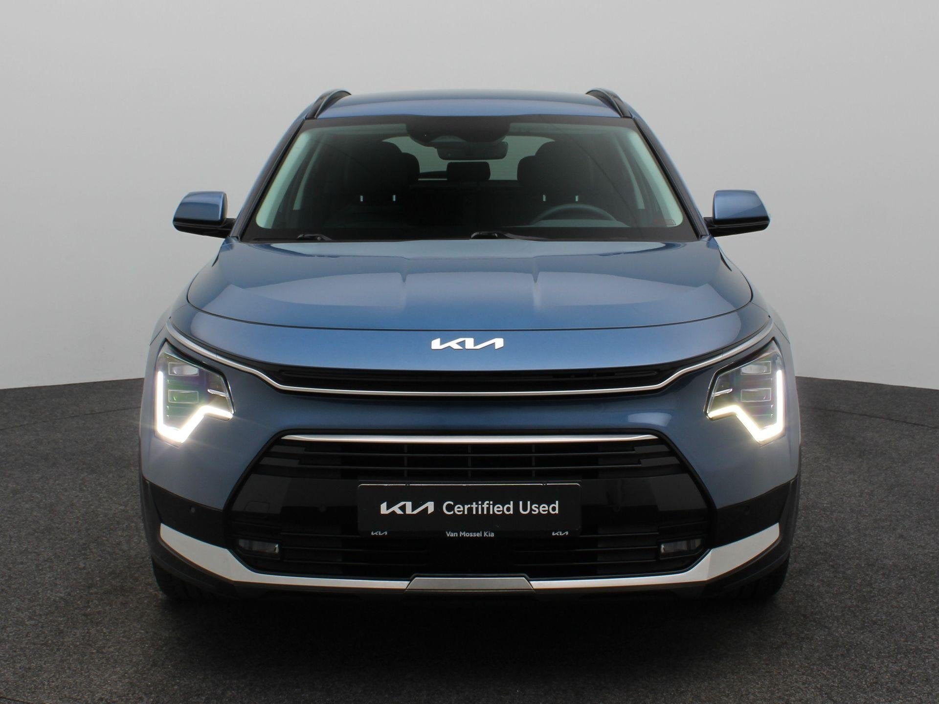 Kia Niro 1.6 GDi PHEV ExecutiveLine | Edition | Leder | 18"V, Auto's, Gebruikt, Euro 6, Blauw, Plug-in hybride