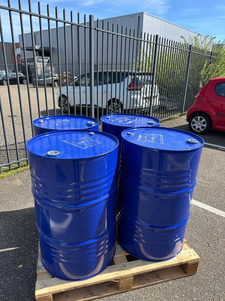 5 Stalen vaten 200 liter, Tuin en Terras, Vuurkorven, Ophalen