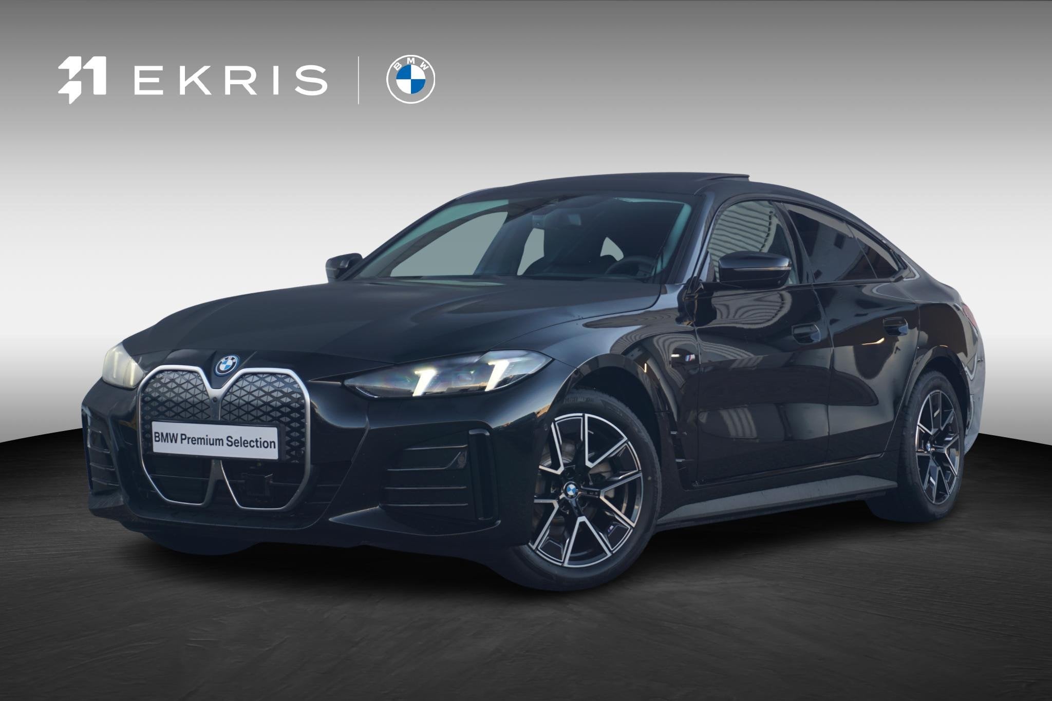 BMW i4 Gran Coupé eDrive40 M Sportpakket 18'' / Head-Up Dis, 510 min, Zwart, Met garantie (alle), 2020 kg