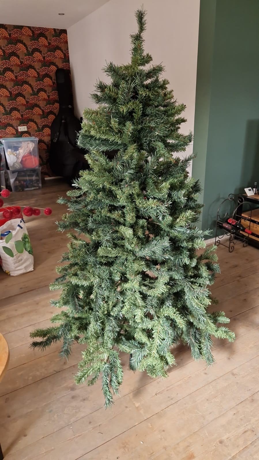 kerstboom, Ophalen