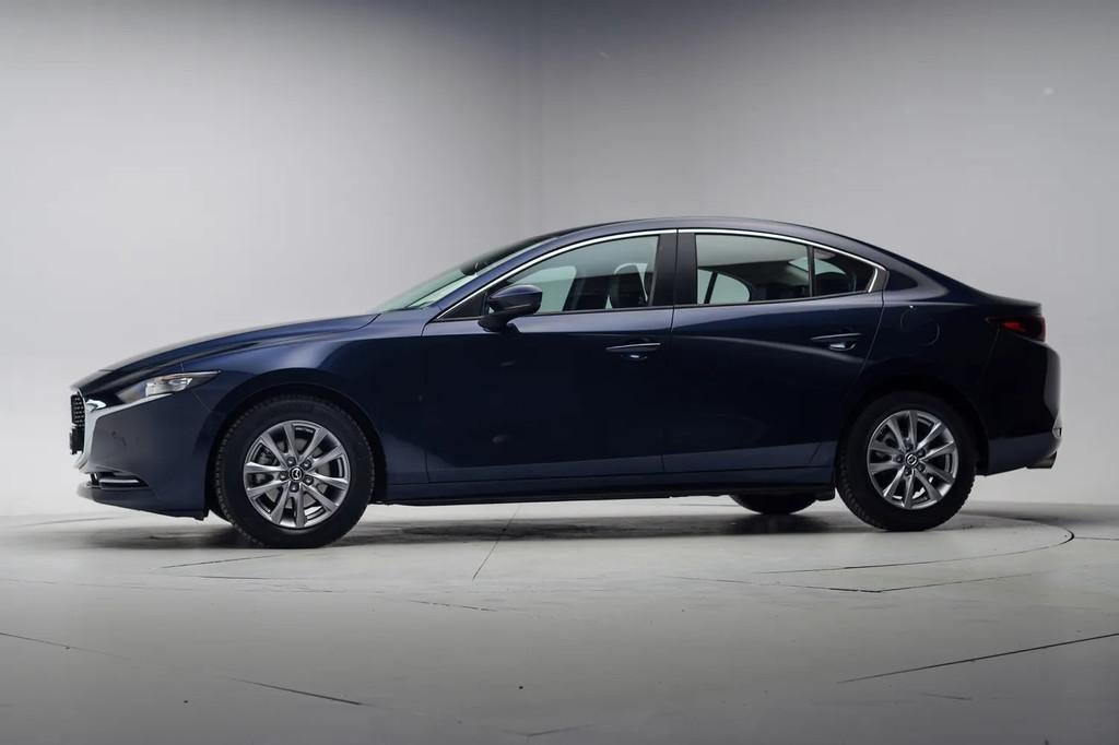 Mazda 3 2.0 e-SkyActive-X M Hybrid 186pk Comfort Aut. [ LED, Auto's, Automaat, 1998 cc, Gebruikt, Blauw