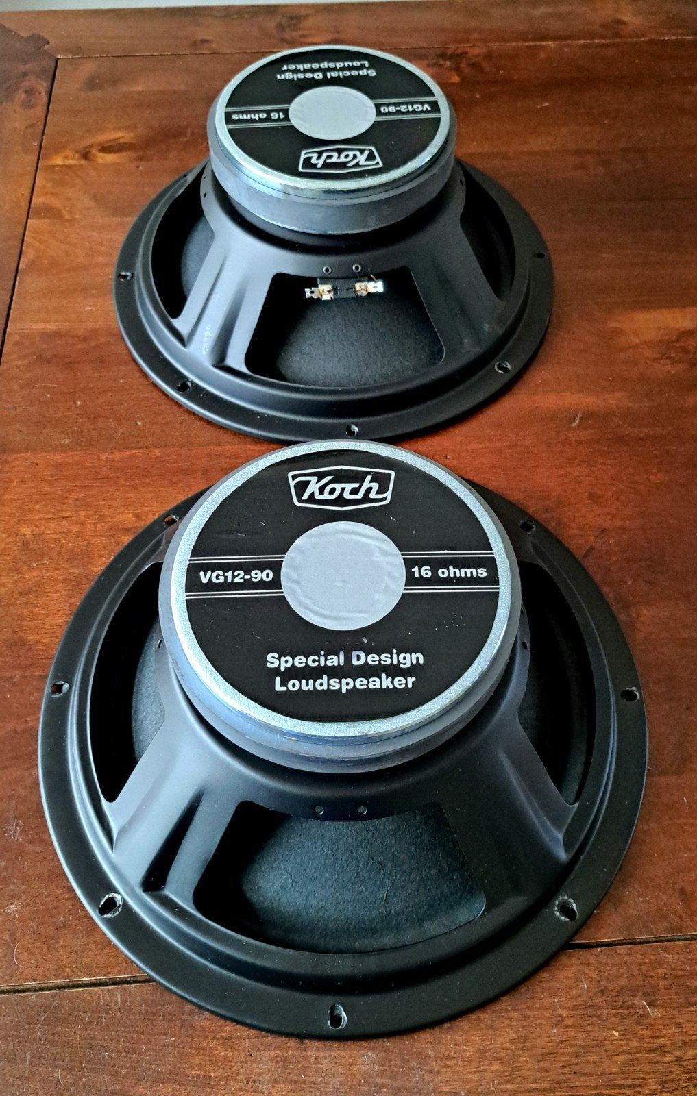 Jensen speakers ( Koch) 2 x 12 inch 16 ohm, Muziek en Instrumenten, Ophalen of Verzenden, Zo goed als nieuw, Gitaar, 50 tot 100 watt