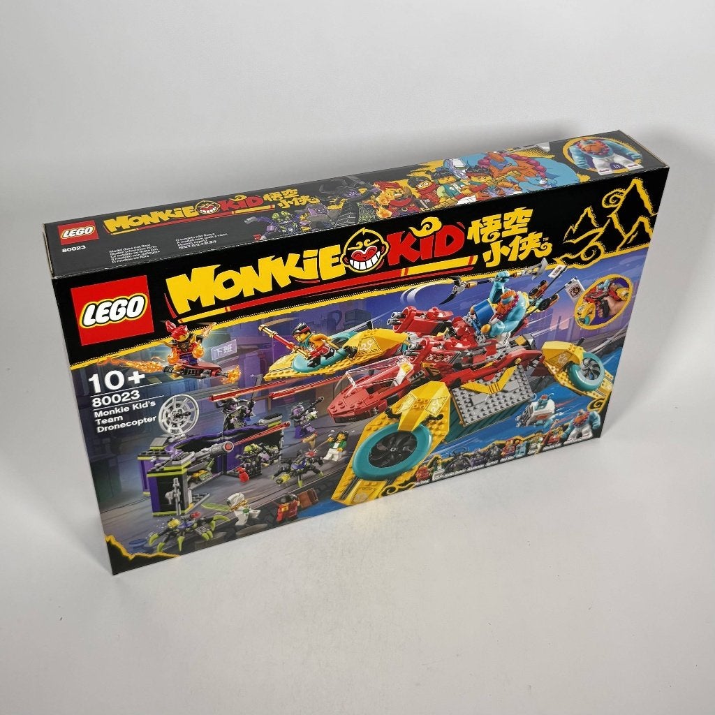 LEGO Monkie Kid 80023 Monkie Kid’s Team Dronecopter – Nieuw, Overige thema's, Lego, Nieuw, Ophalen of Verzenden