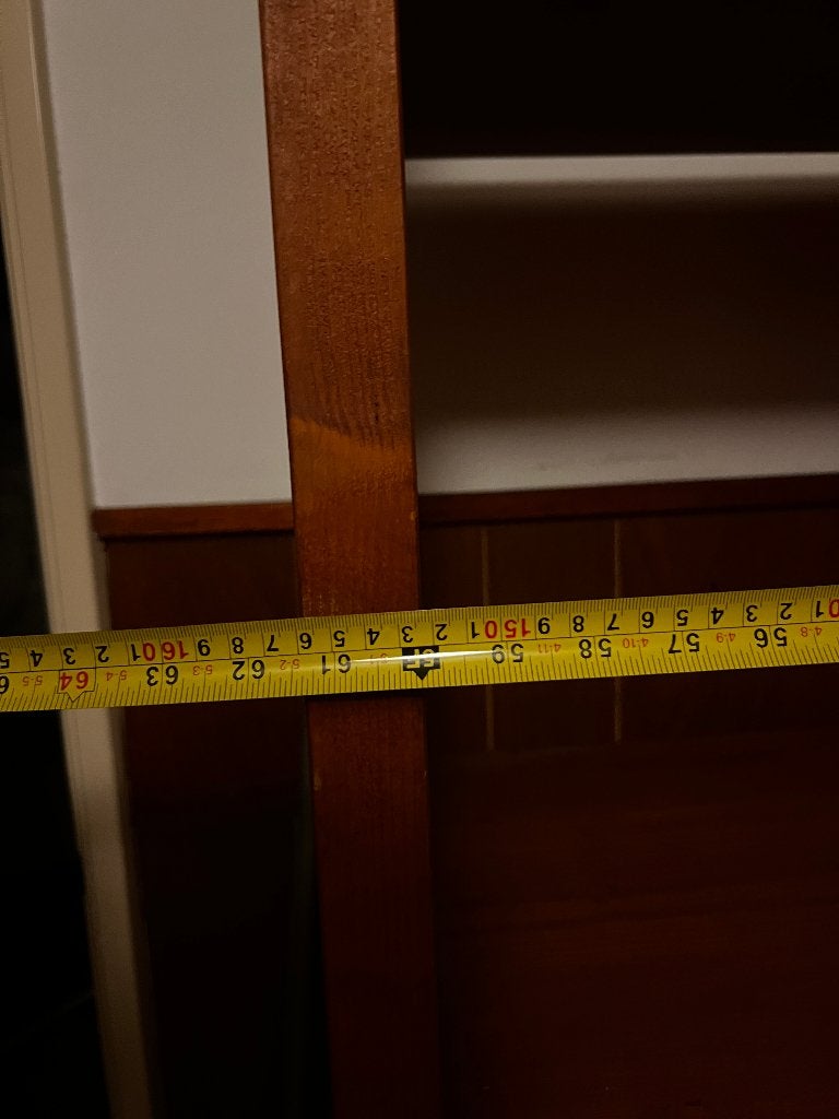 Foto 8 van Grote Lundia wandkast - vintage – modulair – ca. 310 cm