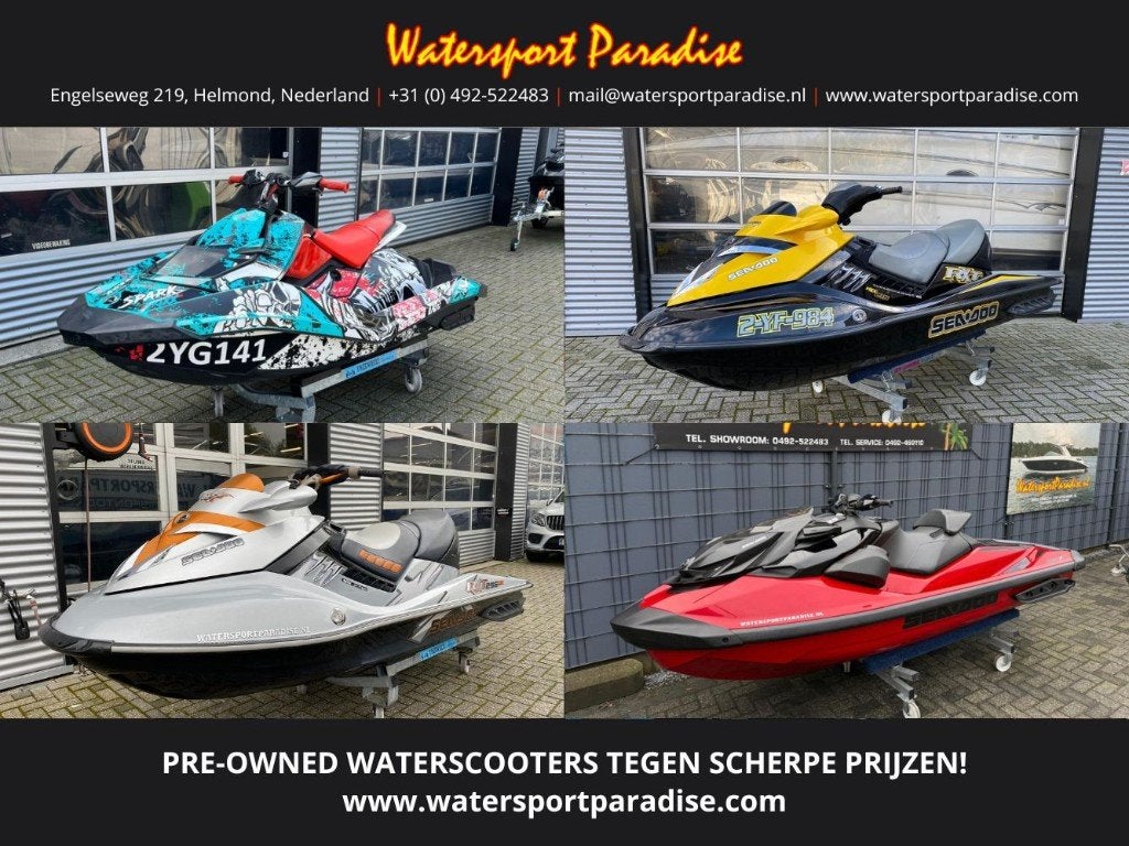 GROOTSTE VOORRAAD SEA DOO WATERSCOOTERS | JETSKI | 2026, Ophalen, Nieuw, Benzine, 200 pk of meer