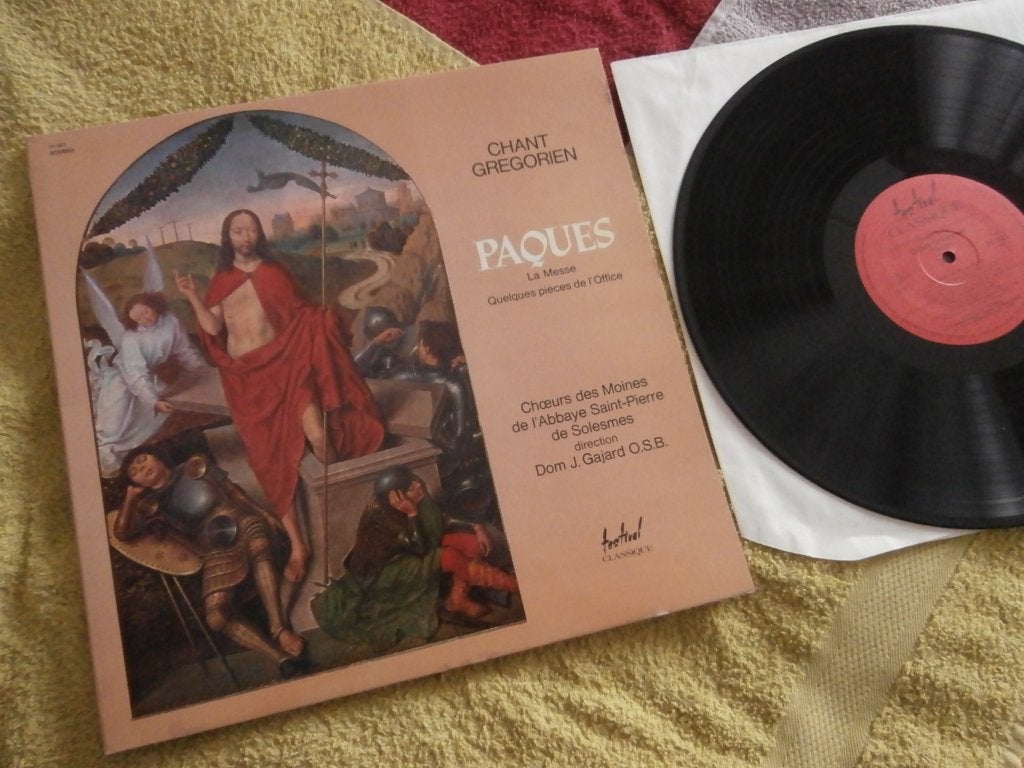 LP-Chœur Des Moines De L'Abbaye St. Pierre De Solesmes-Pasen, LP, Modernisme tot heden, Ophalen of Verzenden, Zo goed als nieuw