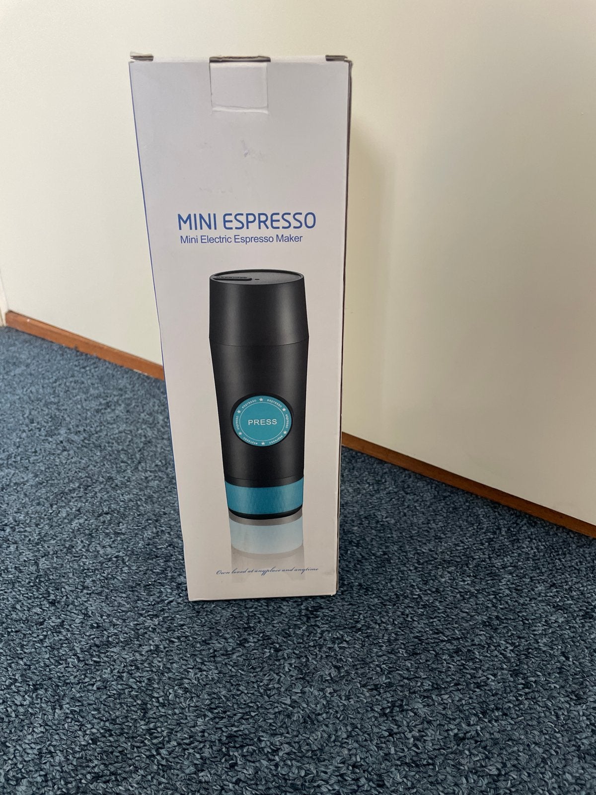 Mini Elektrische Espressomaker - Draagbaar en Compact, Caravans en Kamperen, Ophalen of Verzenden, Nieuw