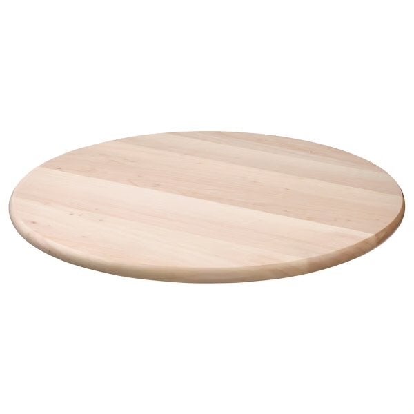 15x IKEA Snudda draaiplateau - Gedemonteerd, Ophalen, Gebruikt, Beige, Hout