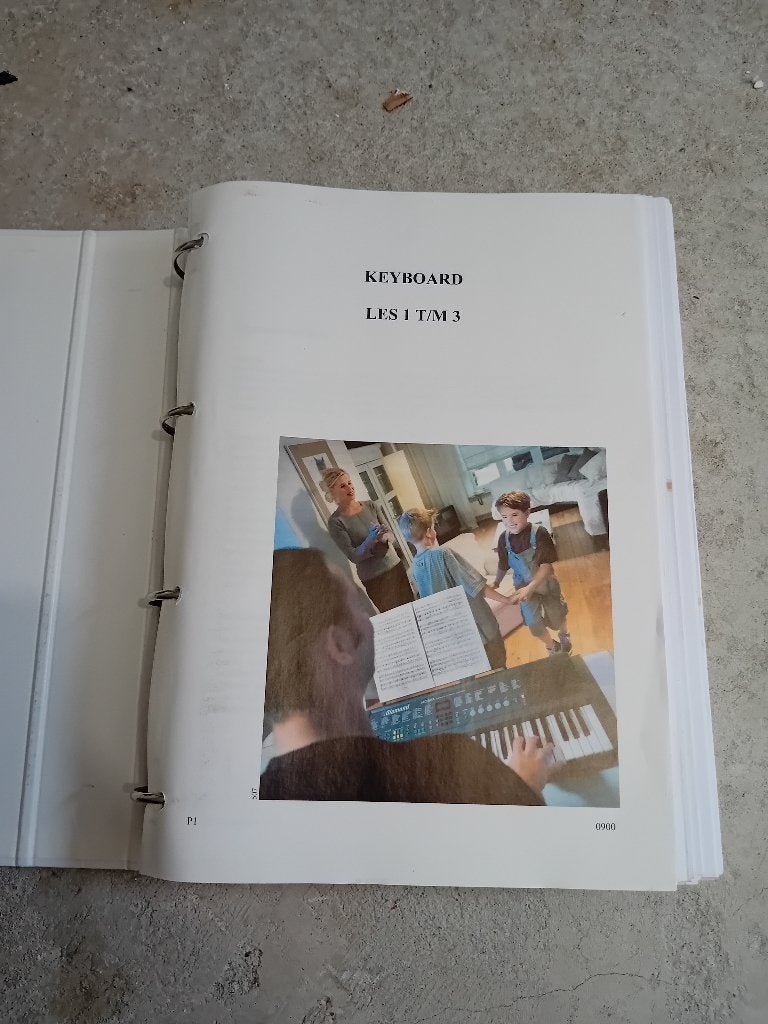 Complete keyboard cursus, Muziek en Instrumenten, Ophalen, Zo goed als nieuw, Overige aantallen, Overige merken