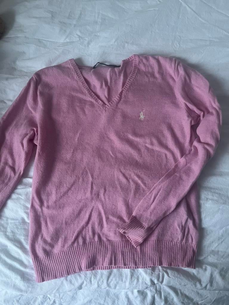Ralph Lauren trui Kasjmier, Ophalen of Verzenden, Gedragen, Maat 42/44 (L), Roze
