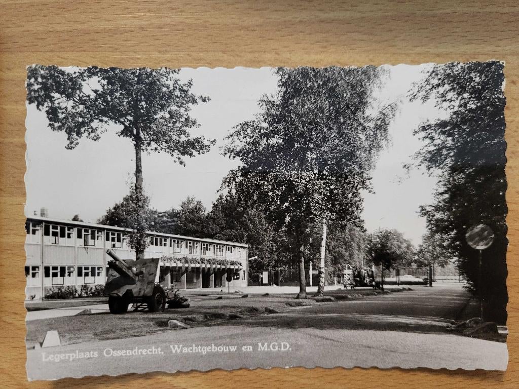 ansicht Legerplaats KAZERNE Ossendrecht Kanon, Ophalen of Verzenden, Voor 1920, Noord-Brabant