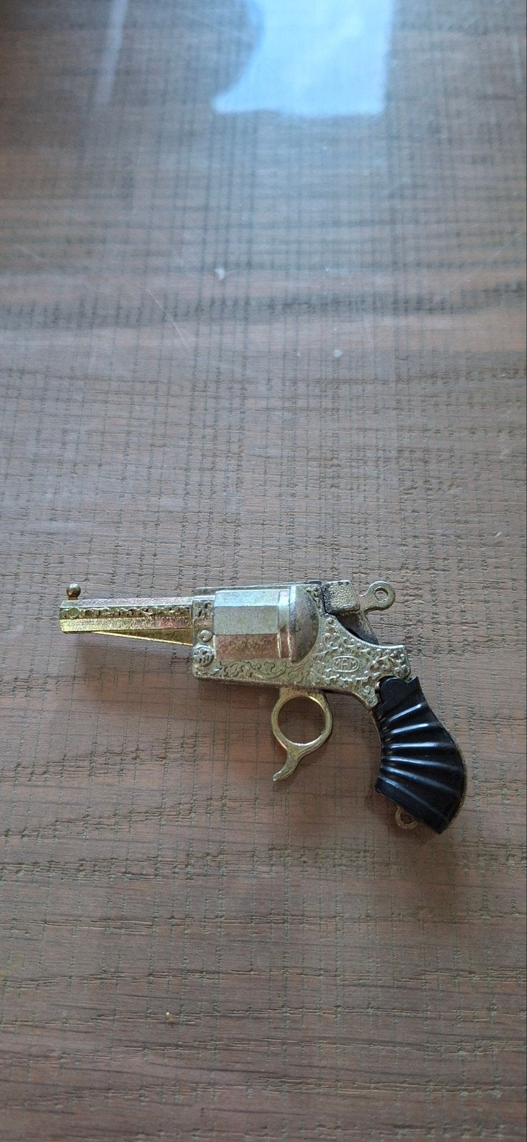 Vintage miniatuur revolver, Ophalen of Verzenden, Gebruikt