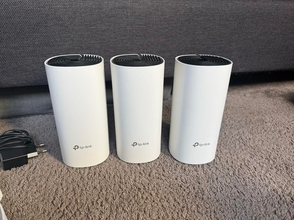 TP-Link Deco AC1200 Mesh WiFi Systeem (4 stuks), Computers en Software, Accesspoints, Gebruikt, Ophalen of Verzenden