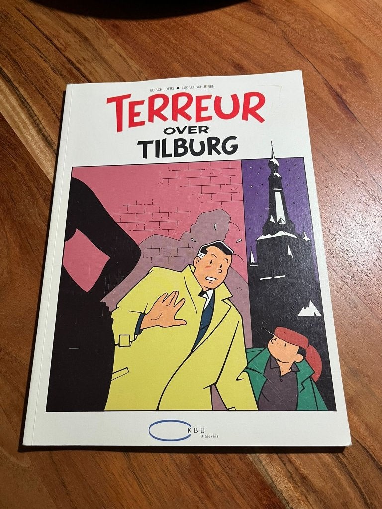 Terreur over Tilburg, Eén stripboek, Ophalen of Verzenden, Zo goed als nieuw