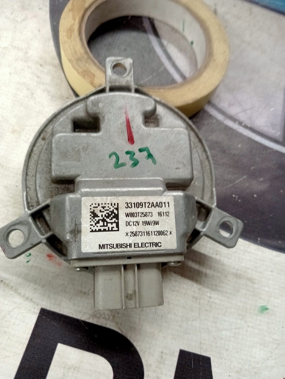 Honda accord koplamp starter (33109t2aa011), Gebruikt, -, -, Ophalen of Verzenden
