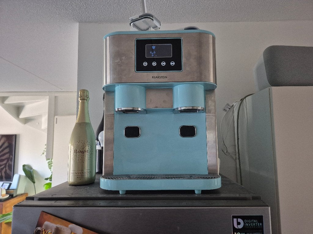 klarstein eiszeit Ijsblokjes maker, Ophalen, Zo goed als nieuw, Zelfvriezend