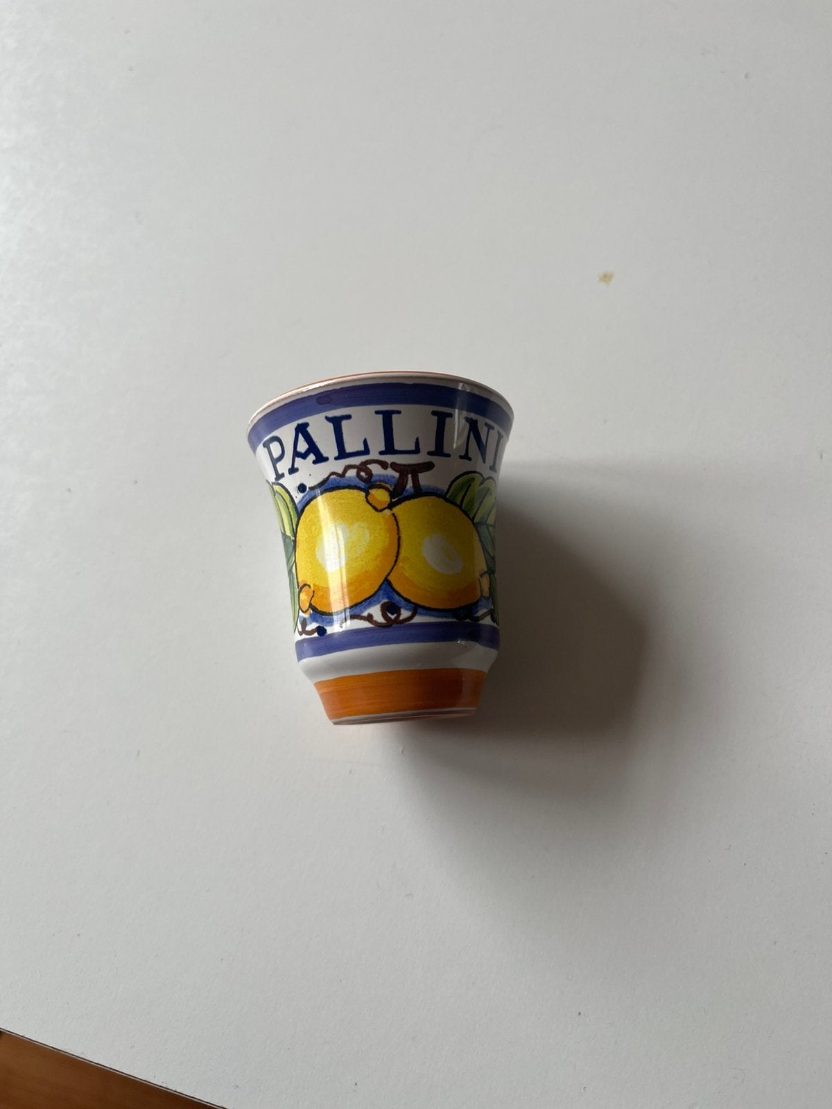 Pallini shotglaasje, Ophalen of Verzenden