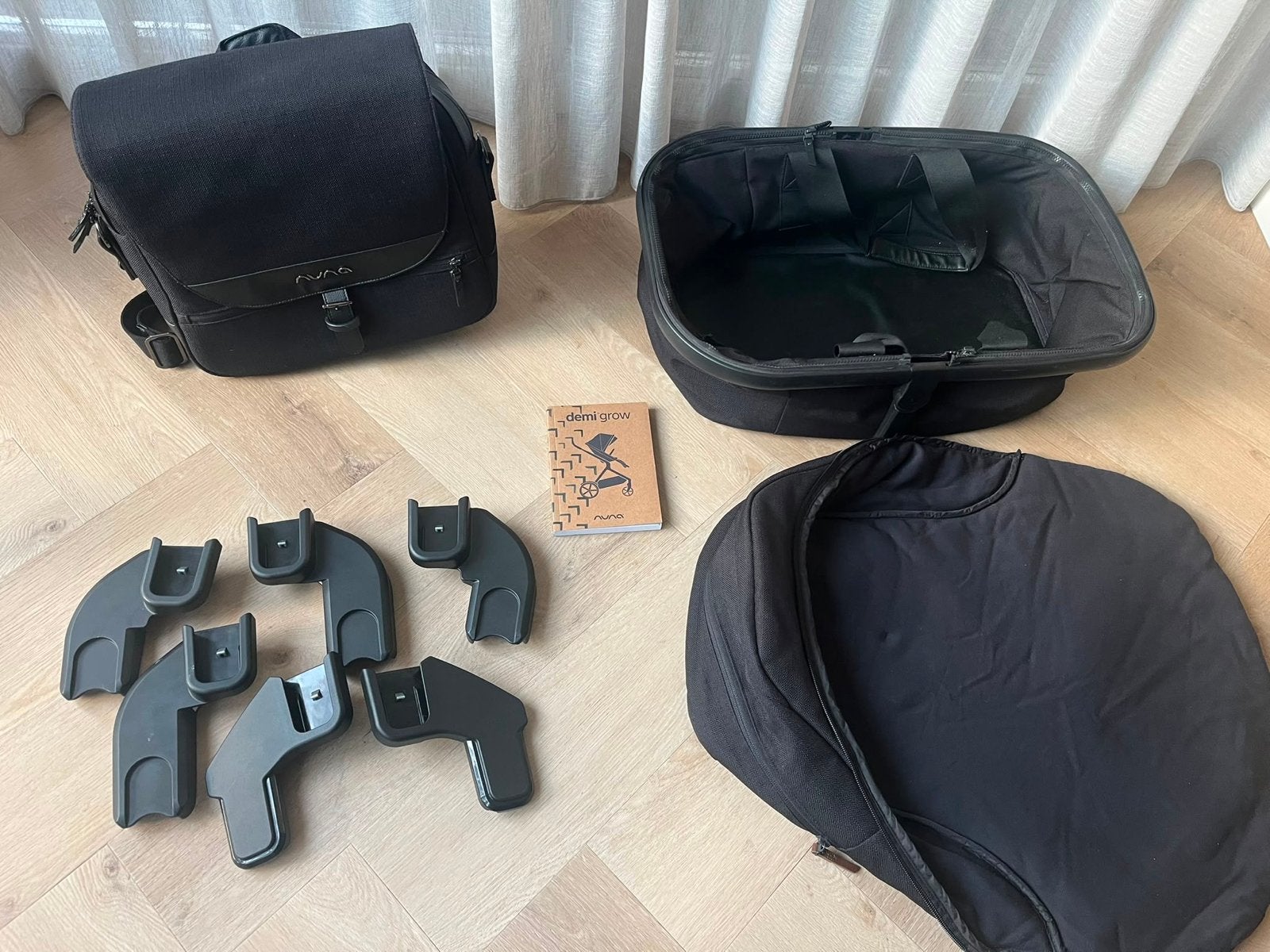 Nuna Demi Grow Duo Kinderwagen - Compleet pakket, Gebruikt, Duowagen, Combiwagen, Ophalen