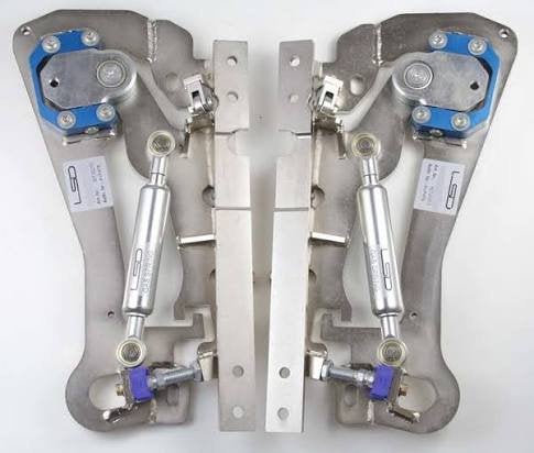 Vleugeldeuren/scharnieren LSD met kabels voor Peugeot 206, Gebruikt, Deur, Voor, Ophalen of Verzenden