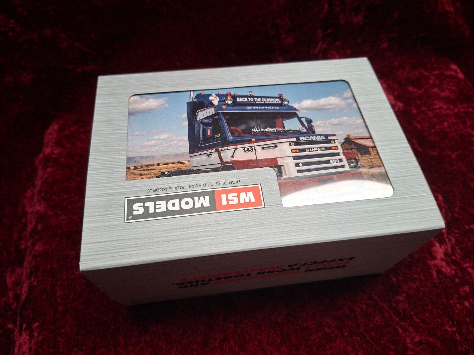 Back to the Oldskool / Hart Scania 143, Italeri, Groter dan 1:32, Ophalen of Verzenden, Zo goed als nieuw