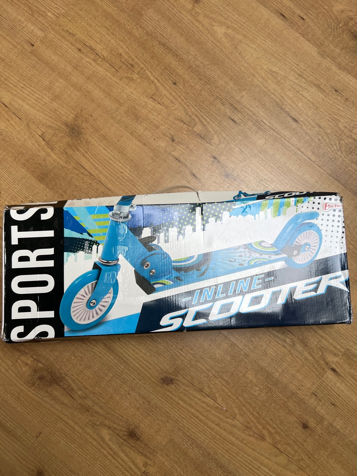 Nieuwe Sports Inline Scooter - Blauw, Ophalen of Verzenden, Nieuw, Gewone step