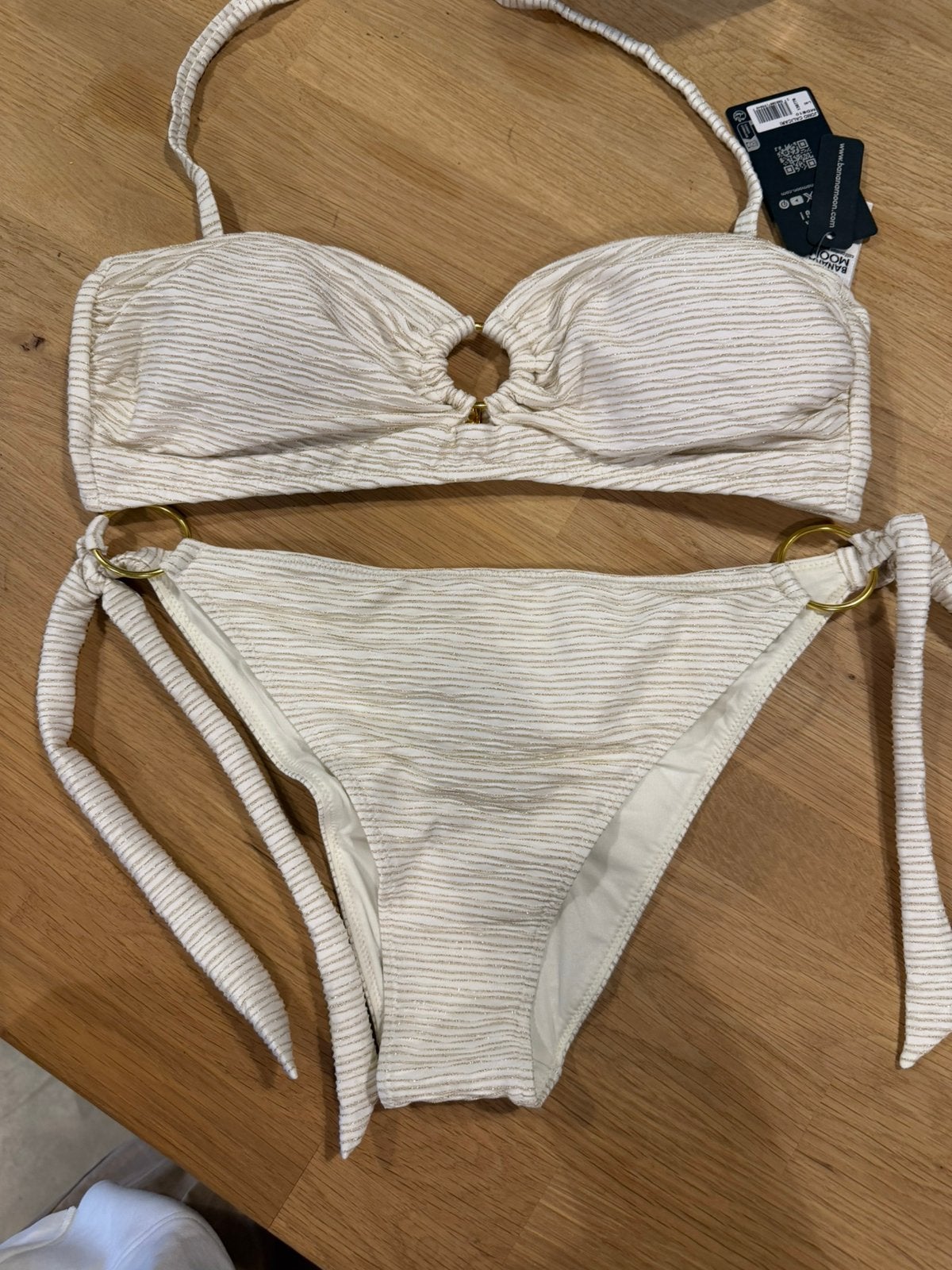 Banana moon bikini 40 NIEUW!! Nieuwprijs €155 nu 20%, Ophalen of Verzenden, Nieuw, Wit, Bikini