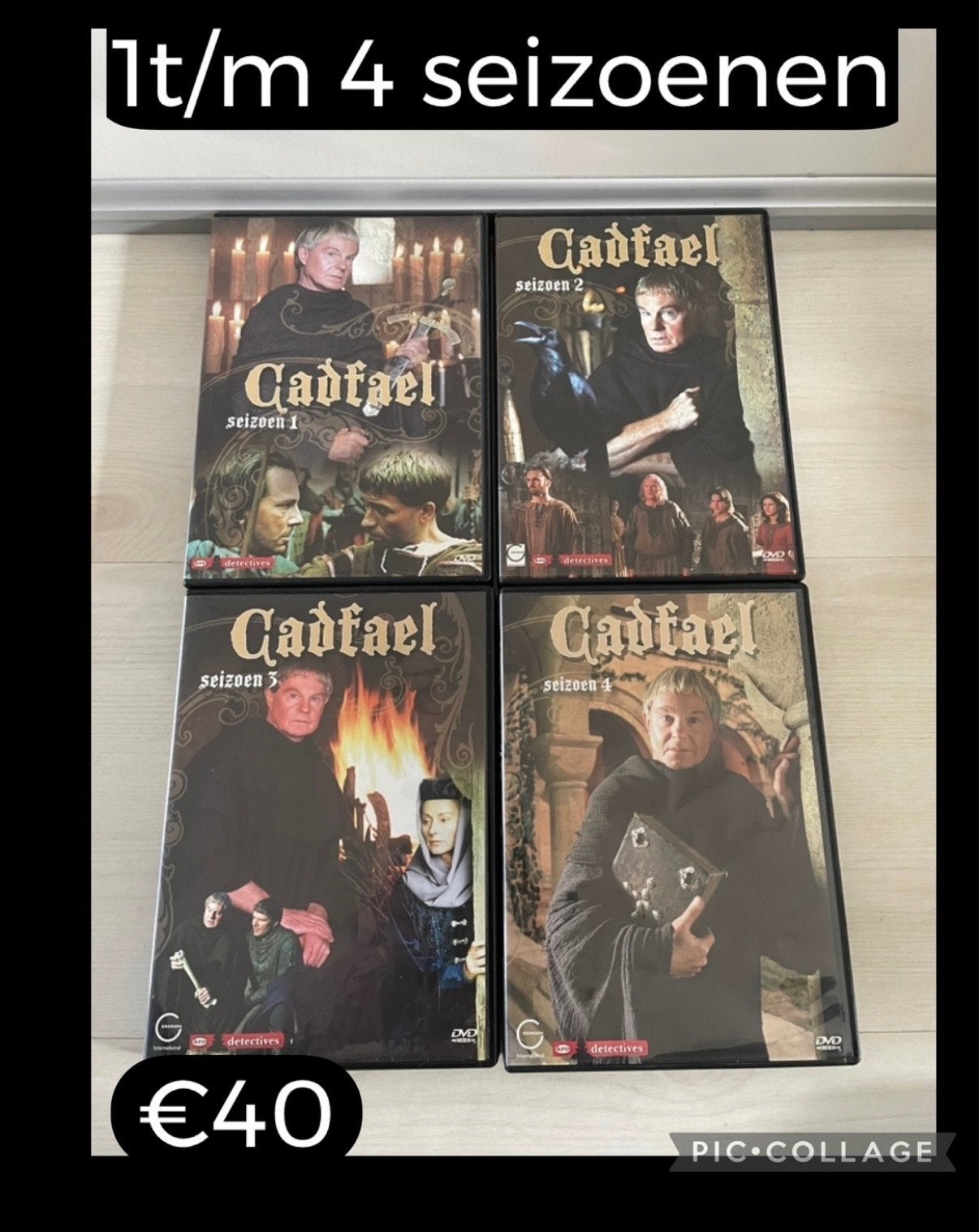 Cadfael - Seizoen 1 t/m 4 (DVD), Seizoen 1, Misdaad, Nederlands, Ophalen of Verzenden