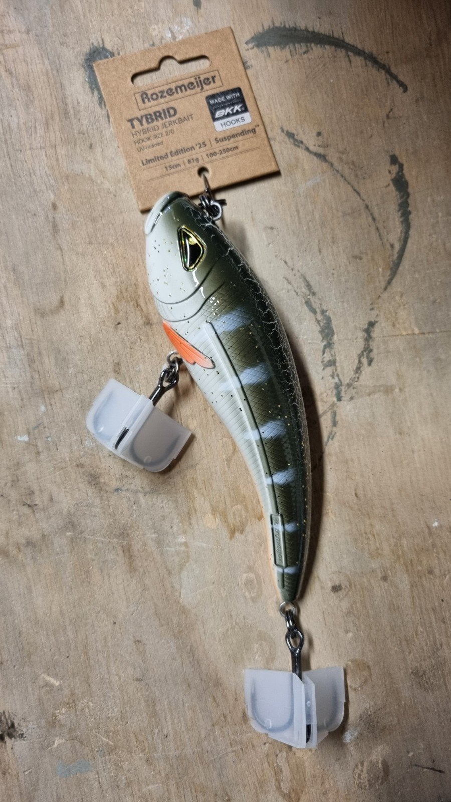 Rozemeijer Tybrid Hybrid Jerkbait - Limited Edition '25, Ophalen of Verzenden, Nieuw