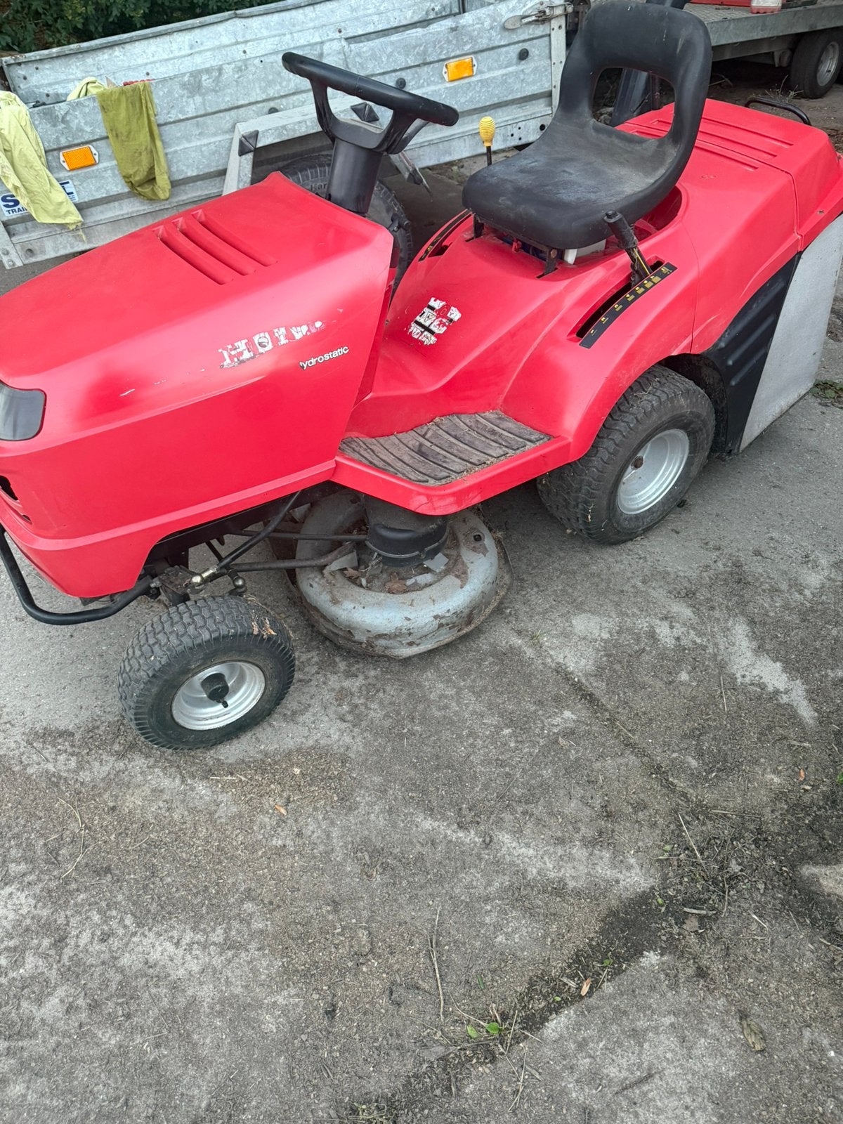 Honda hf2216, Ophalen, Gebruikt