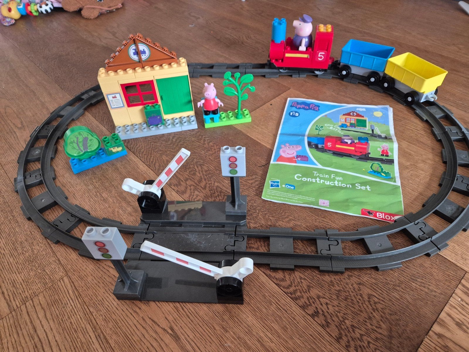Peppa Pig Trein - BigBloxx, Ophalen, Zo goed als nieuw, Overige merken